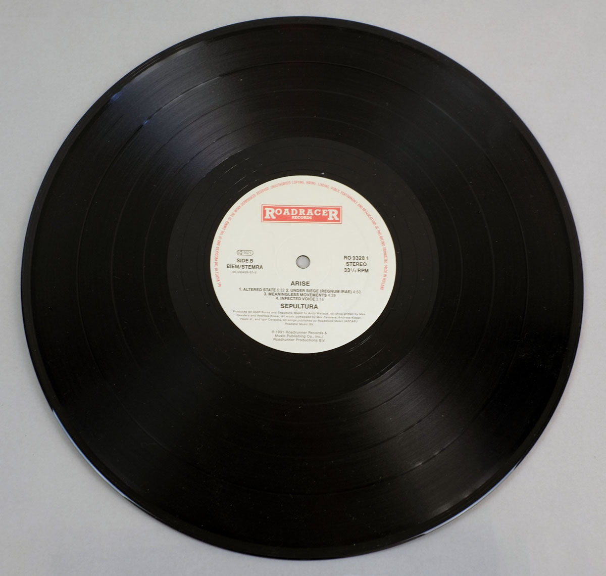 High Resolution Photo #15 SEPULTURA Arise RoadraceR https://vinyl-records.nl 